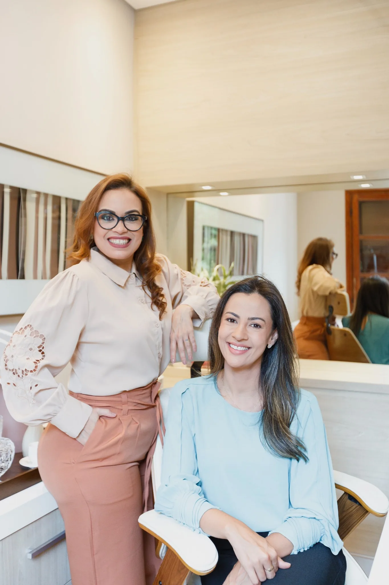 Daniela Renó e Larissa Gignon, mentoras do Clube das Médicas Empresárias